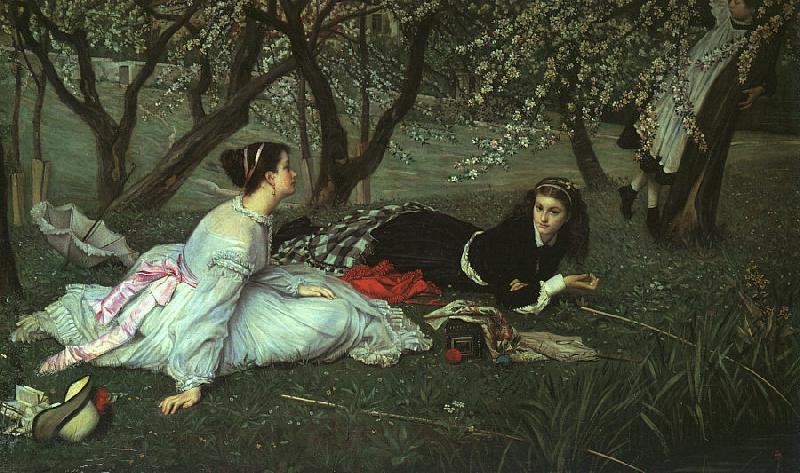 James Tissot Le Printemps (Spring) France oil painting art